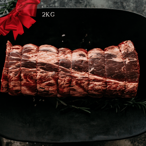 Moreish organic butchery Free Range grass fed ribeye scotch fillet cube roll home delivery online christmas delivery