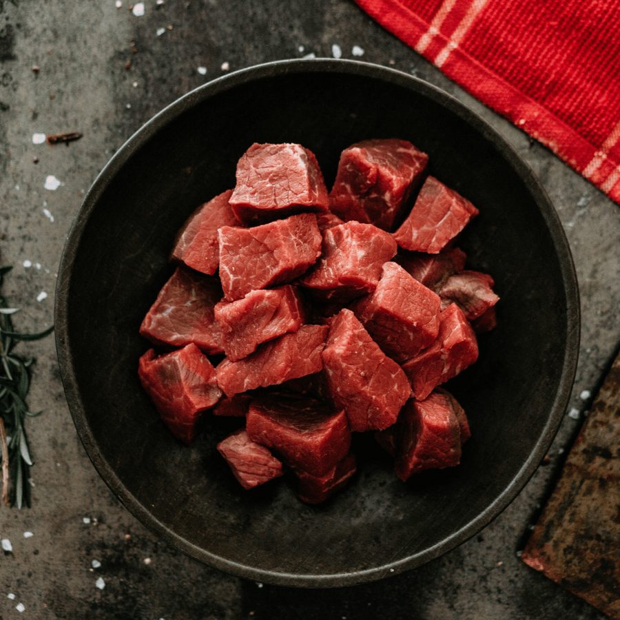 Moreish organic butchery diced free range beef delivered to auckland buy online meat taurine rich