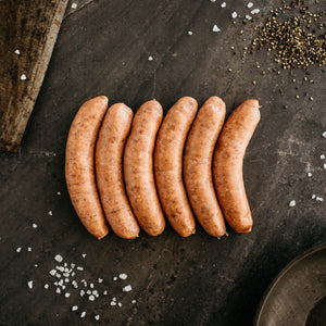 Moreish organic butchery special sausages