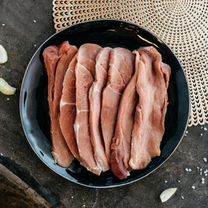 Moreish online organic butchery free range pork schnitzel delivered nationwide